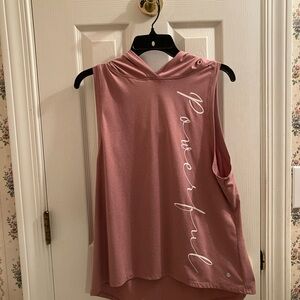 Cali Sport Pink Sleeveless Hoodie
